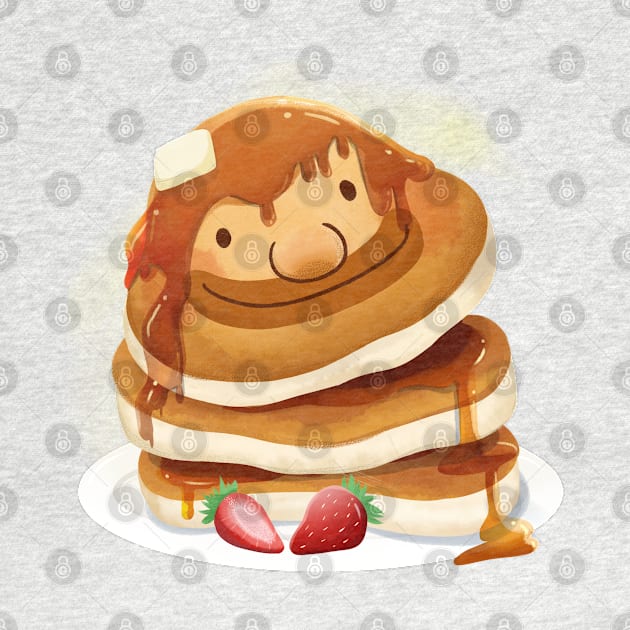 Pancake Smile by Art By Ridley